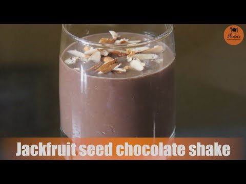 Jackfruit Seed Chocolate Shake | Easy | Homemade | Sheeba's Indian Cookhouse