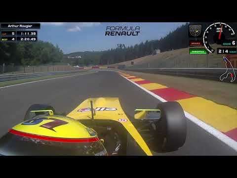 Spa Francorchamps | Arthur Rougier - Formula Renault 2.0 | Onboard