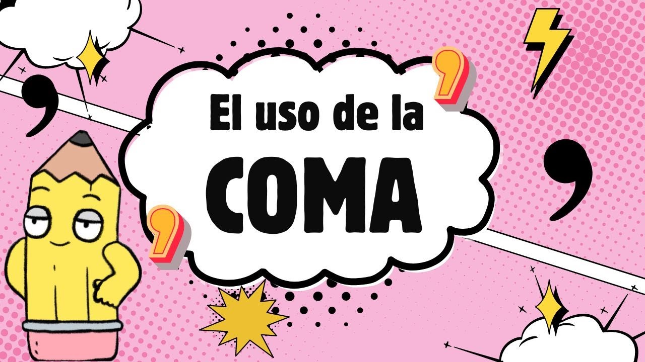 El uso de la COMA | Signos de puntuación. Vídeo educativo para niños de Primaria