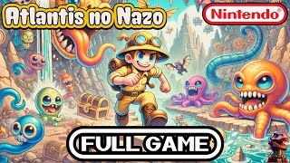 Atlantis no Nazo 1986 | NES Longplay | Classic Retro Gameplay | No Commentary