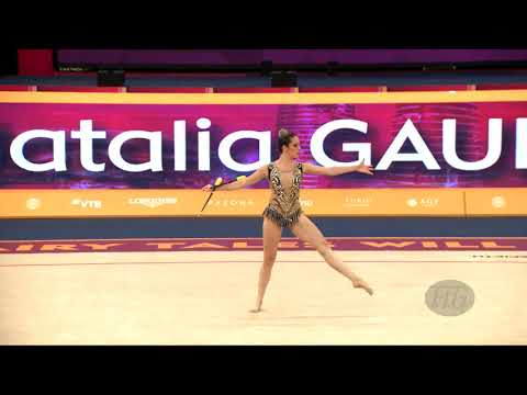 GAUDIO Natalia (BRA) - 2019 Rhythmic Worlds, Baku (AZE) - Qualifications Clubs