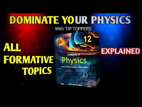 ALL INCLUDED TOPICS OF PHYSICS CLASS 12 NBF. | NATIONAL BOOK FOUNDATION | TIP TOPPERS