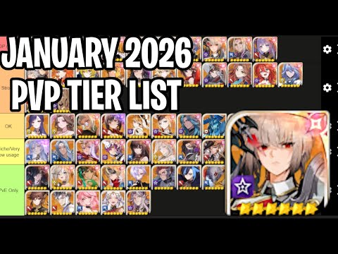 Legendary Hero PvP Tier List - ALL Units January 2026[Seven Knights: Rebirth]