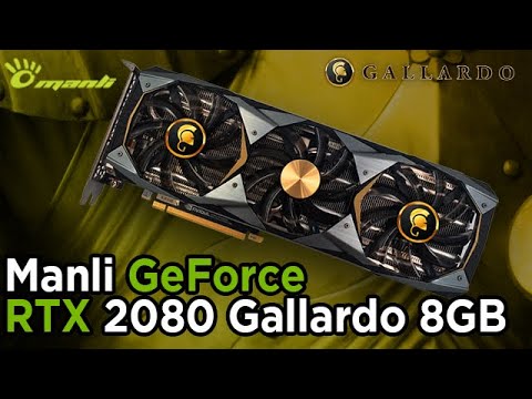 MANLI  RTX 2080 Gallardo D6 8GB