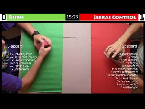 Clash Of Meta MTG  modern 04 Burn VS Jeskai Control