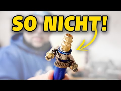 War das ein FEHLER es auf diese Weise zu lösen? KAESER Werkstatt-Kompressor Installieren