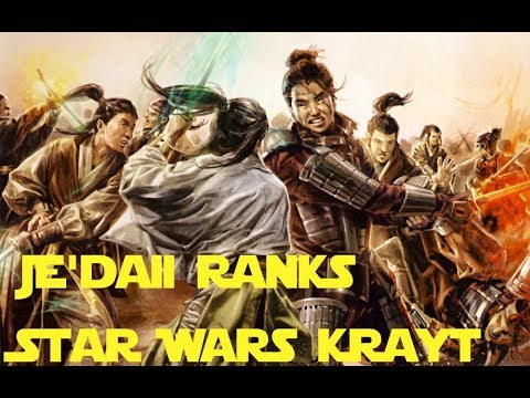 Types of ANCIENT JEDI! (Je'daii)