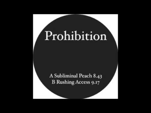 Prohibition - Rushing Access