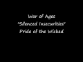 (HD w/ Lyrics) Silenced Insecurities - War of Ages - Pride of the Wicked