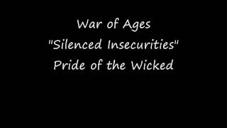 (HD w/ Lyrics) Silenced Insecurities - War of Ages - Pride of the Wicked