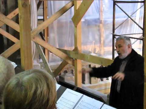 Corul Gavriil Musicescu (Bucuresti) - momente de la finalul Sf. Liturghii