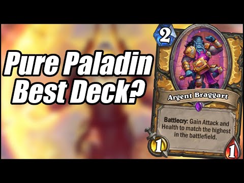 Is Pure Paladin The Best Deck? | Scholomance Academy | Hearthstone
