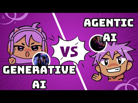 Generative AI vs Agentic AI: Creativity vs Autonomy Explained!