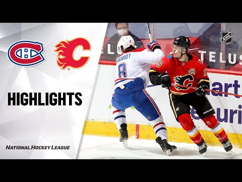 Canadiens @ Flames 4/24/21 | NHL Highlights