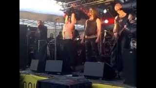 Enochian Crescent - Väkisinkastettu (w/ Hellwind &amp; Sargofagian) live @ Steelfest 2012