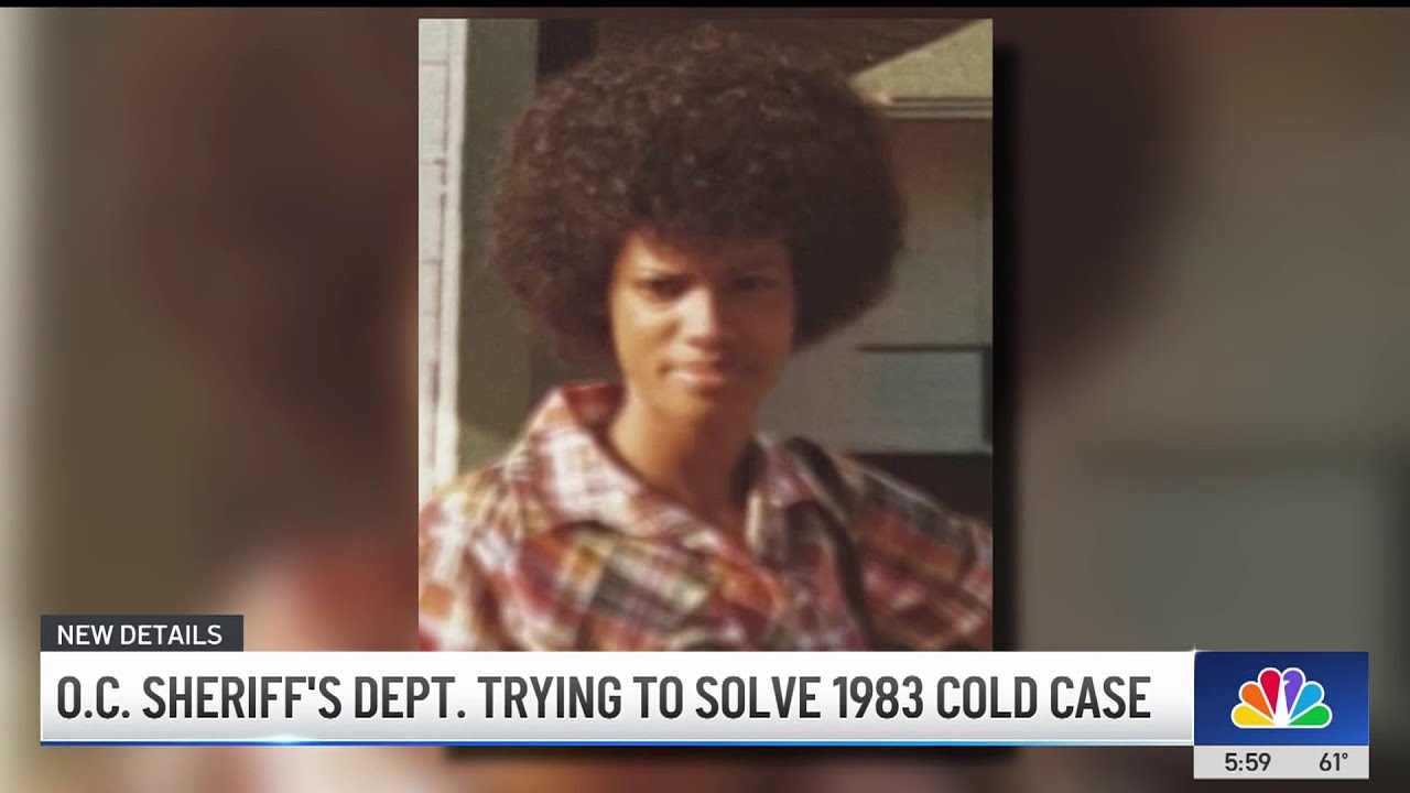 O.C. Sheriff's Department trying to solve 1983 cold case