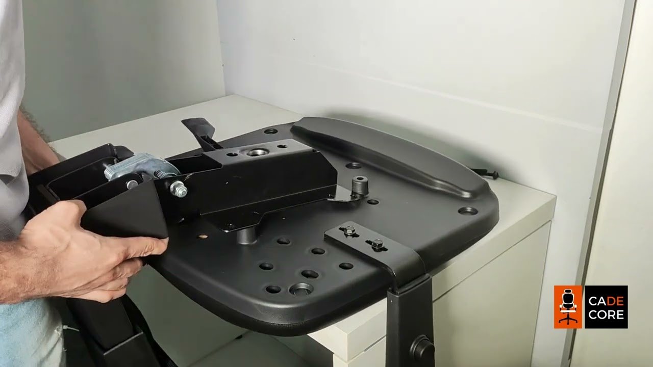 Como Efetuar a Montagem da Cadeira Brizza Mecanismo BackSystem/ BackPlax da Plaxmetal