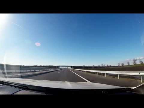 Autostrada A1 Pecica Nadlac 20.12.2014  HD 1080P