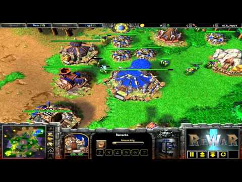 FoCuS(ORC) vs atheistP(HU) - Game 1 - WarCraft 3 gameplay - RN1924