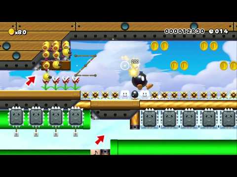 Speedrun: Conquer the Airship by Jenny - SUPER MARIO MAKER - NO COMMENTARY 1AV