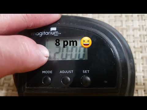 YouTube video about: How to set imagitarium fish feeder?