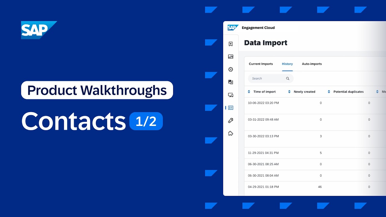 Product Walkthrough: Contacts (Part 1)