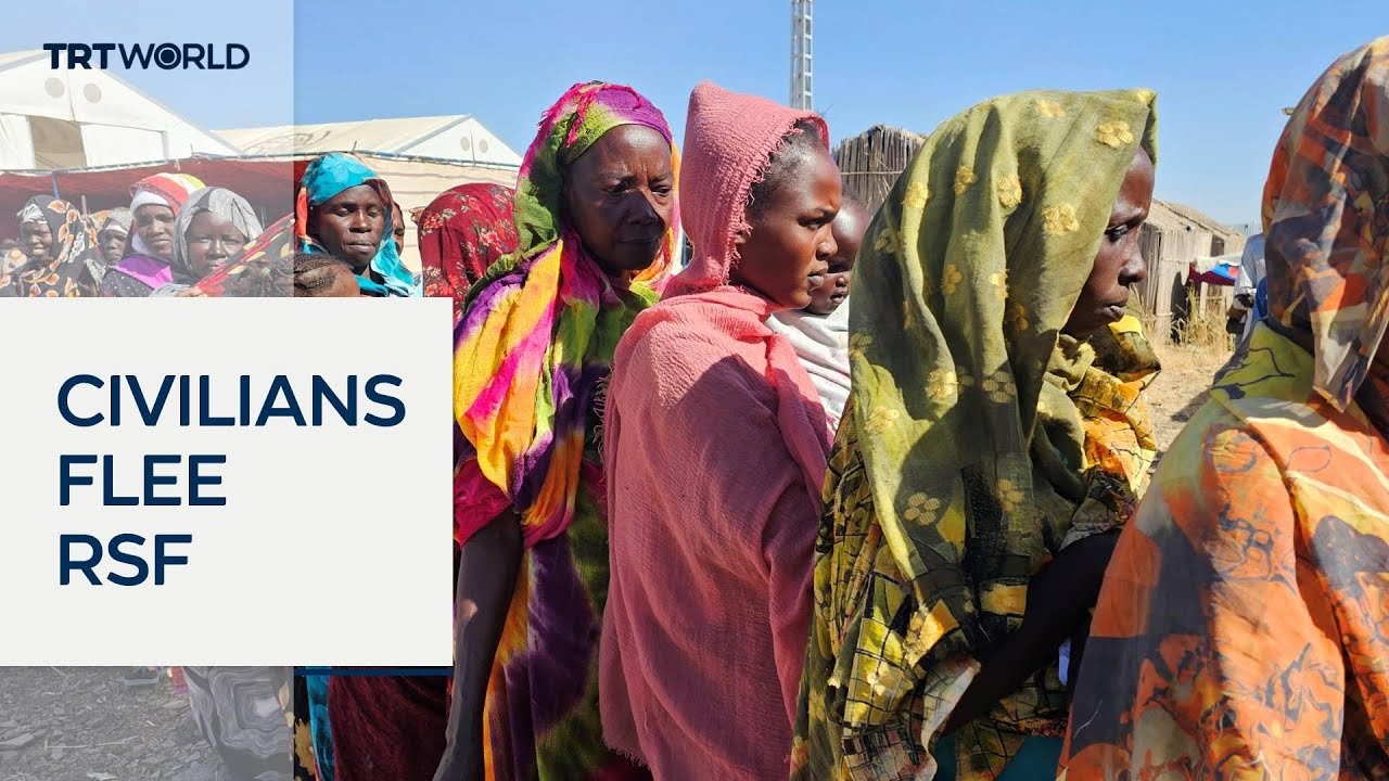 Sudanese make dangerous trek to flee RSF attacks