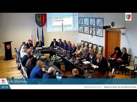 VI SESJA RADY MIASTA ŻORY - 26.09.2024 r.
