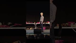 When the other improvisers get to translate what you say #shootfromthehip