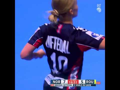 What a show from the record European champions Norway versus Romania