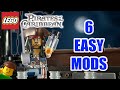 6 Easy Mods For The Black Pearl Jack Sparrow S Pirate Ship 10365 Lego Pirates Of The Caribbean