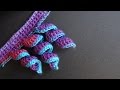 Crochet spiral Двухцветная спираль Урок вязания крючком 343 