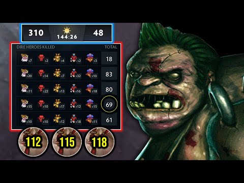 WTF 69Kills This Pudge has no Chill - Most Cancer Game in 7.30