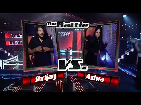 Shrijay VS Ashra Battle Round " Jeet" - The Voice of Nepal 2018