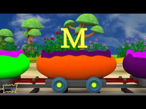 Sa Invatam Alfabetul - Trenuletul A B C D E F G H I J K M N O P Q R S T Ţ U V W X Y Z