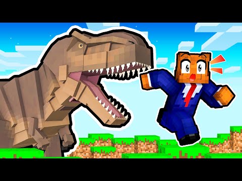 Insane Minecraft Dino World Win LIVE!