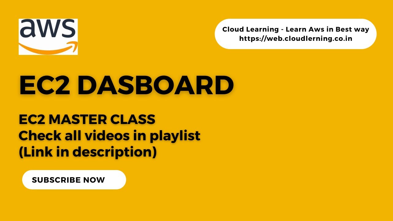 EC2 Dashboard - All Options