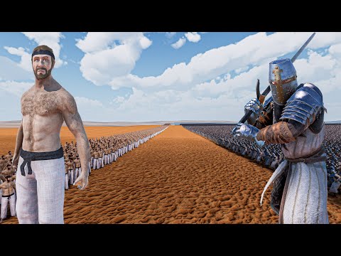 2000 CHUCK NORRIS vs 2 MILLION HEAVY KNIGHTS - Ultimate Epic Battle Simulator 2 UEBS 2