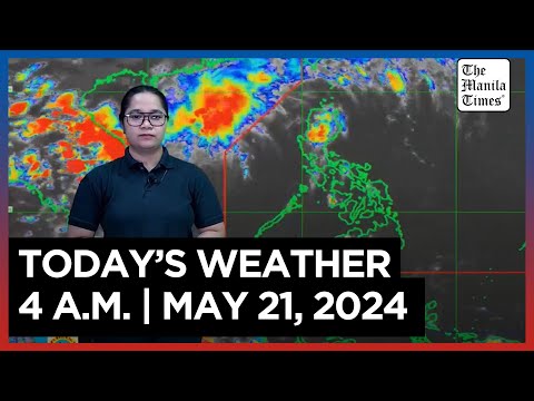 Today's Weather, 4 A.M. May 21, 2024