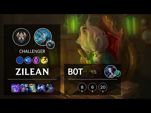 Zilean Bot vs Jinx - EUW Challenger Patch 11.4