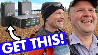 BEST microphone for YouTube? DJI MIC vlogging test in Brighton!