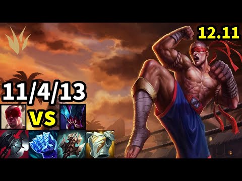 Lee Sin Jungle vs Rek'Sai - EUW Master | Patch 12.11