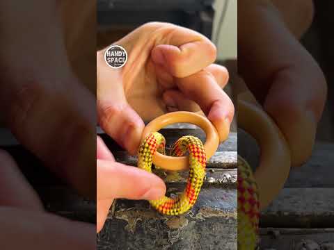 WoW... To tie a rope to a ring