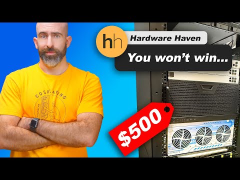 The $500 Home Lab Challenge ft. @HardwareHaven