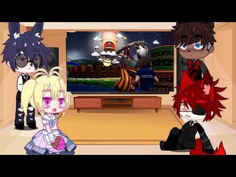 FNAF Reacts to Sun jumpscares Gregory in Daycare  3rd Person View l CCTO