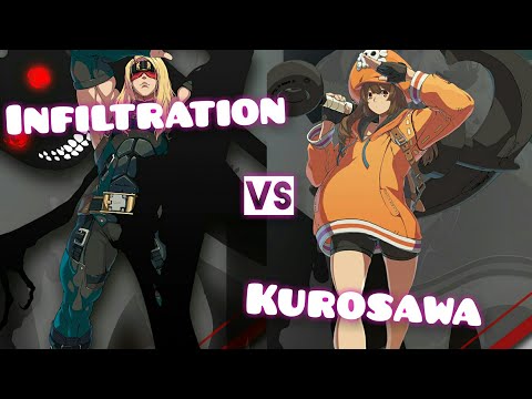 [Guilty Gear Strive] High Level Matches/ Infiltration(Zato-1) vs Kurosawa(May) FT3