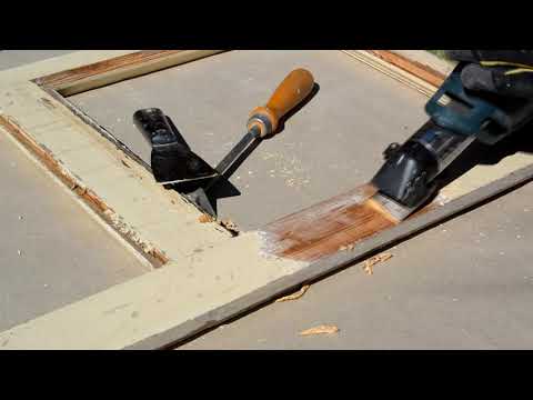 Fönsterrenovering, del 3, färgborttagning