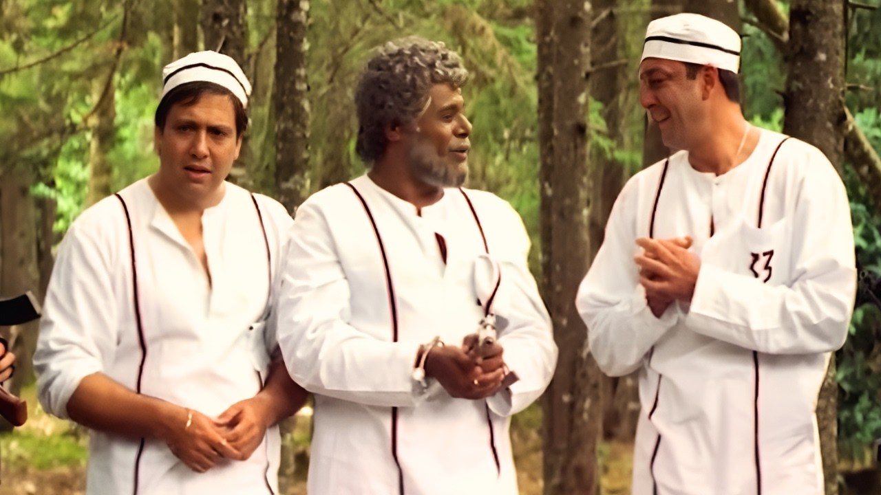 संजय दत्त और गोविंदा की जंगल वाली कॉमेडी😂 | Ek Aur Ek Gyarah | Blockbuster Comedy Scene