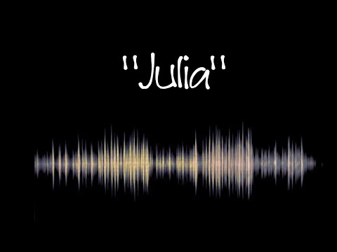 Julia, a Mysterious Underwater Sound