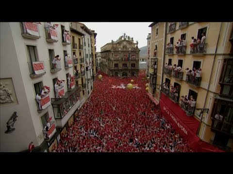 WATCH: Spain's Pamplona bull-running fest back with a bang after COVID ban